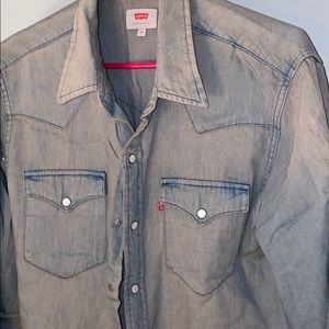 Levi’s denim button down